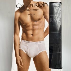 Calvin Klein 4-PK Black Cotton Boxer Briefs 2XL NWT